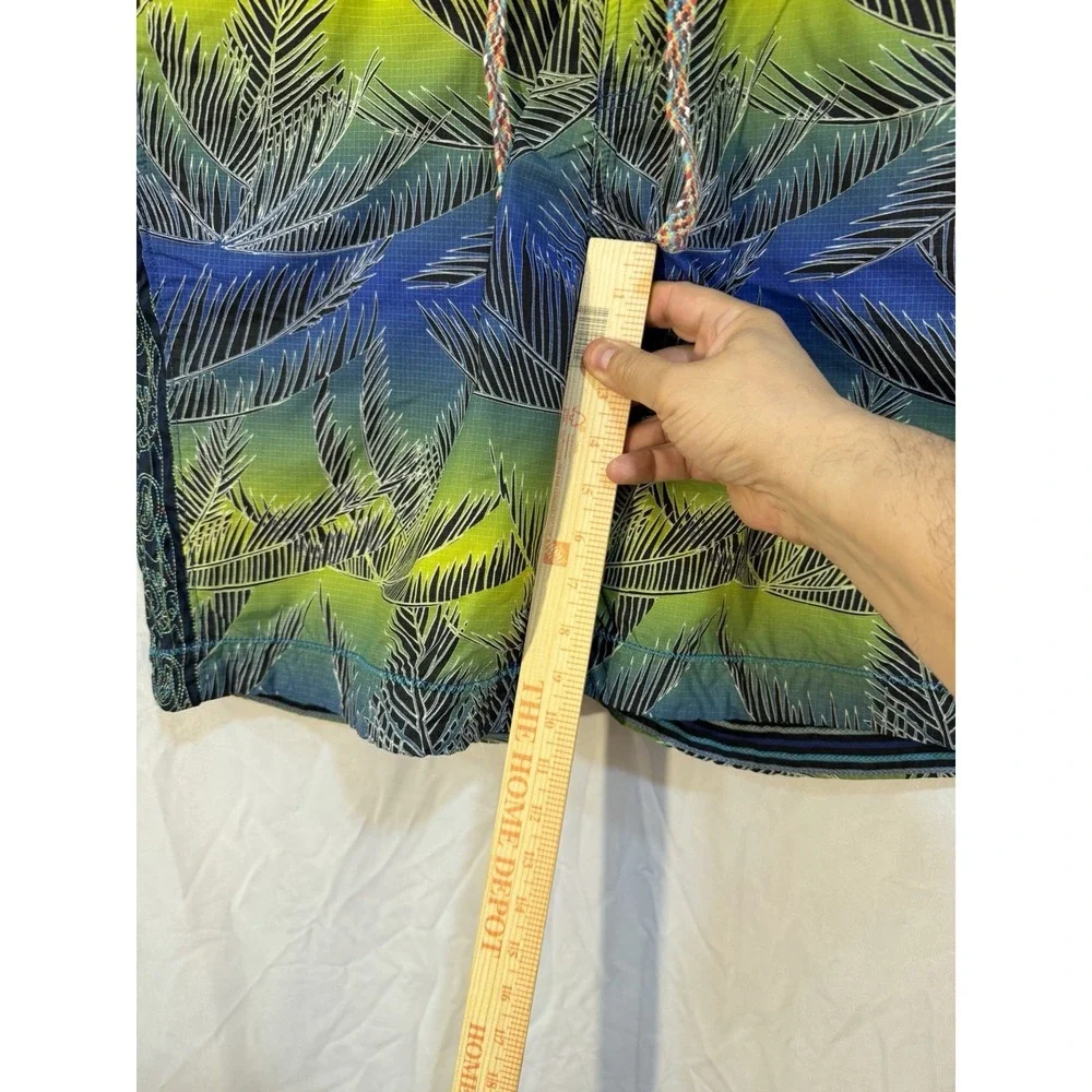 Robert Graham Drawstring Board Shorts Mens‎ 38 Surf Swim Trunks Hawaiian